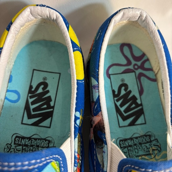 VANS Sponge Bob Square Pants Sz 6 Women 4.5 Men Aloha Bob Slip On Loafers - Picture 2 of 10